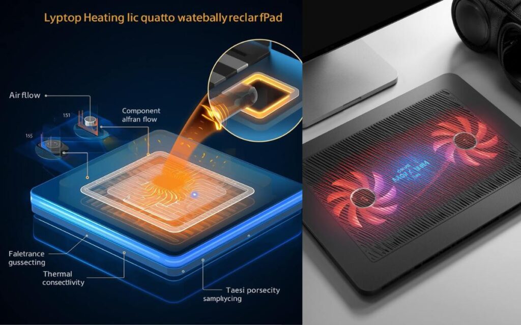 cooling pad solution for laptop heating problem