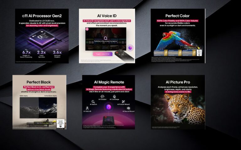 LG Gallery TV Features and Specifications