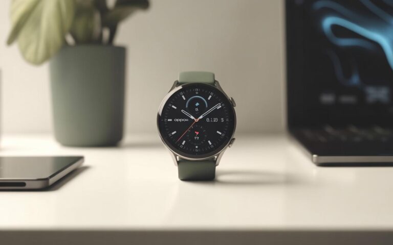 OPPO Watch S features and battery life with health and fitness tracking display