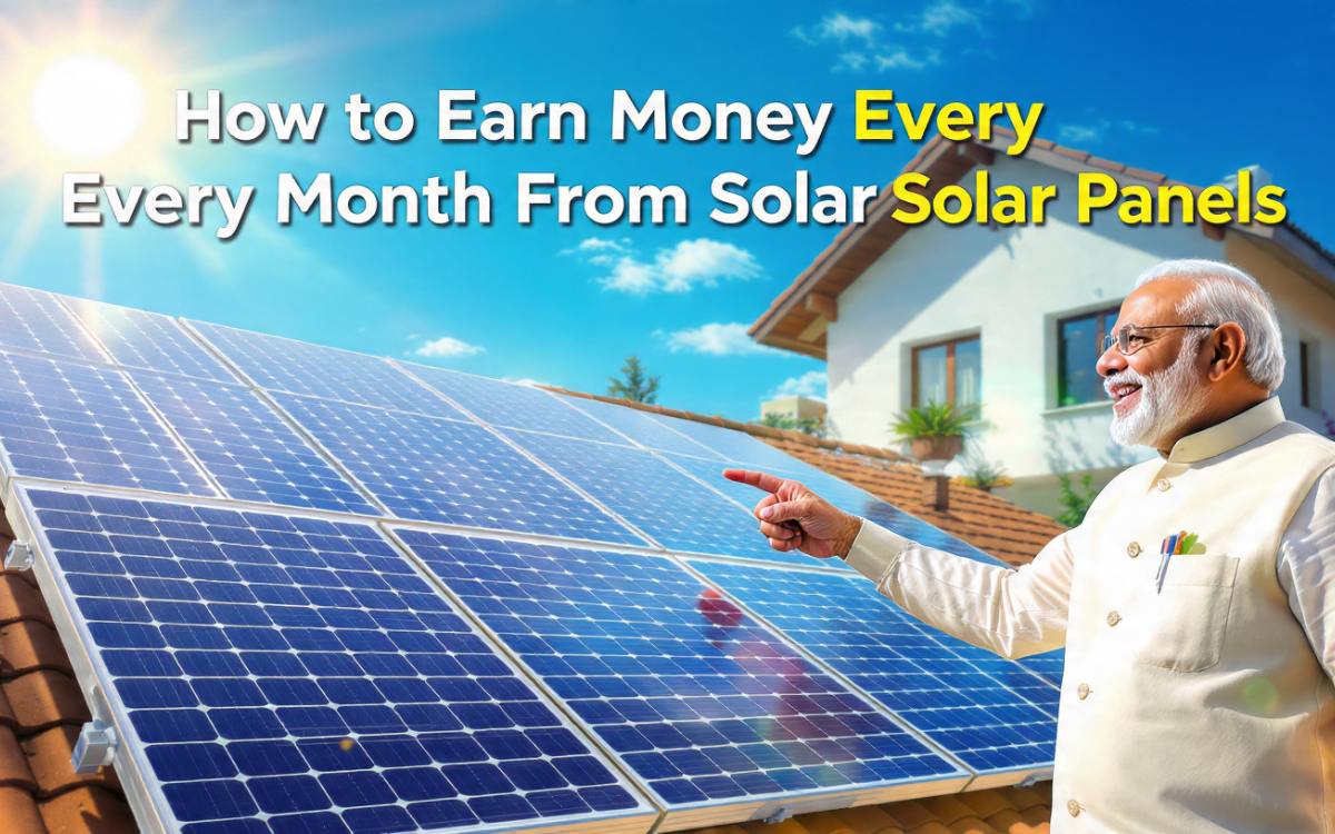 How to Earn Money Every Month From Solar Panels
