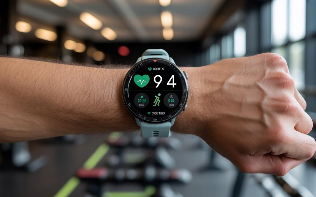 OPPO Watch S features and battery life with health and fitness tracking display