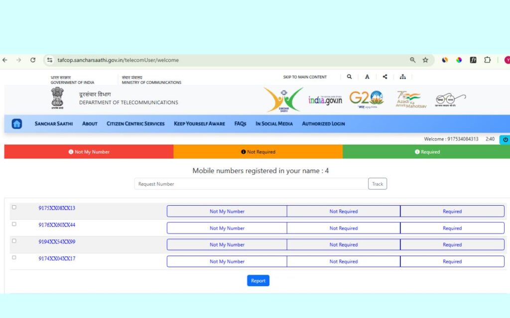 How Many SIM card linked with my Aadhaar
