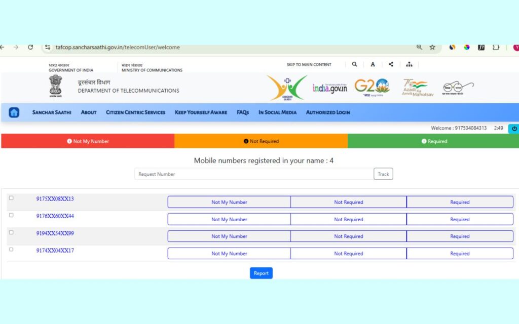 How Many SIM card linked with my Aadhaar